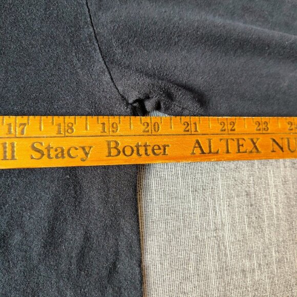 Teton Pass Ride With The Locals Shirt Size Medium Black Owl Chairlift - Picture 7 of 10